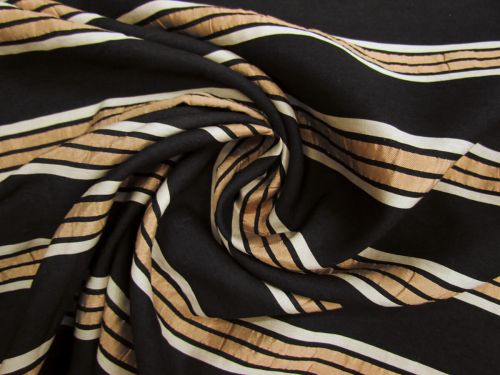 Great value Golden Ticket Stripe Viscose Blend #13511 available to order online New Zealand