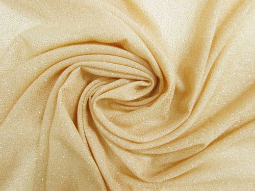 Great value Glitter Chiffon- Latte Gold #13512 available to order online New Zealand