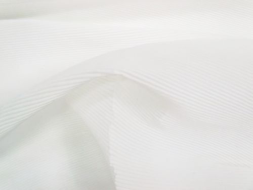 Great value Pleated Organza- Glowing White #13517 available to order online New Zealand