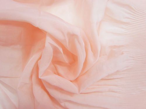 Great value Border Pleated Organza- Peachy Pink #13519 available to order online New Zealand