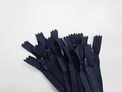 Great value 10cm Dress Zip 10 Pack- Navy Blue- ZP02 available to order online New Zealand