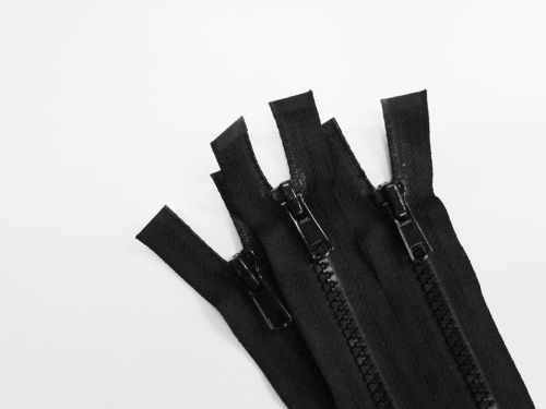 Great value 14cm Chunky Open End Zip 3 Pack- Black- ZP09 available to order online New Zealand