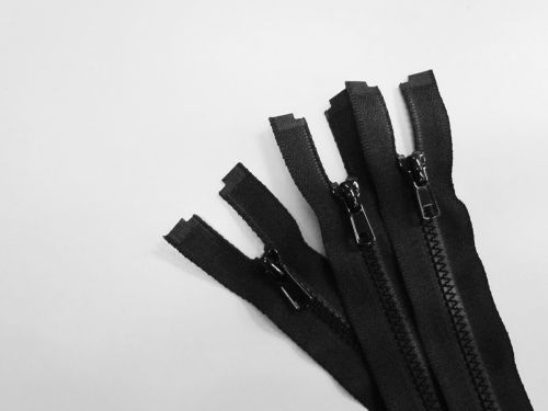 Great value 52cm Chunky Open End Zip 3 Pack- Black- ZP15 available to order online New Zealand