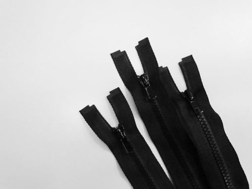 Great value 53cm Chunky Open End Zip 3 Pack- Black- ZP16 available to order online New Zealand