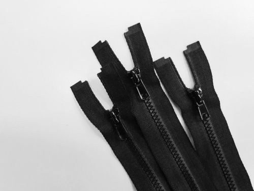 Great value 60cm Chunky Open End Zip 3 Pack- Black- ZP18 available to order online New Zealand