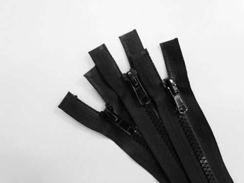 Great value 14cm Chunky Open End Zip 3 Pack- Black- ZP26 available to order online New Zealand