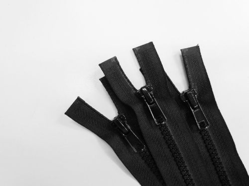 Great value 16cm Chunky Open End Zip 3 Pack- Black- ZP28 available to order online New Zealand