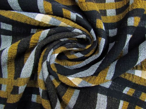 Great value Archie Retro Check Cotton Double Gauze #13526 available to order online New Zealand
