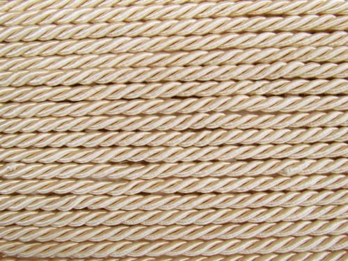 Great value 6mm Twisted Cord Trim- Vanilla Beige #T877 available to order online New Zealand