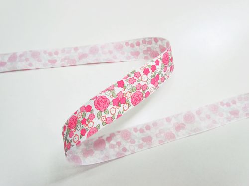 Great value 25mm Flower Power Ribbon #T880 available to order online New Zealand