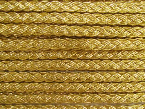 Great value 12mm Golden Goddess Braided Trim #T891 available to order online New Zealand