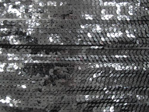 Great value 1 Row Slung Sequin Trim- Gunmetal #T894 available to order online New Zealand