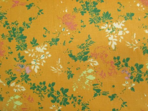 Great value 270cm Wide Kensington Gardens Backing- Summer Coordinates- Mustard available to order online New Zealand