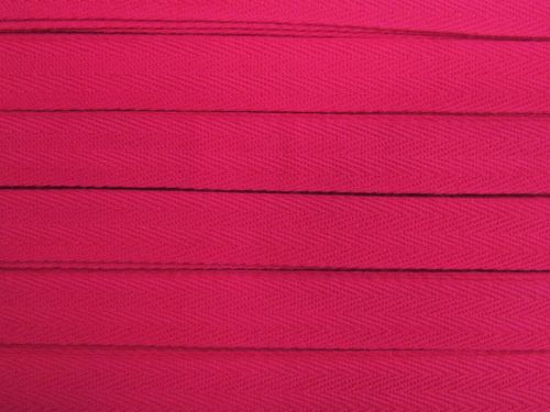 Great value 20mm Cotton Herringbone Tape- Berry Pink #T930 available to order online New Zealand