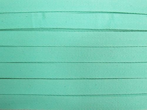 Great value 20mm Cotton Herringbone Tape- Turquoise #T934 available to order online New Zealand
