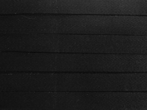 Great value 20mm Cotton Herringbone Tape- Pitch Black #T936 available to order online New Zealand