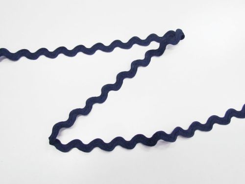 Great value 12mm Ric Rac Trim- Soft Navy #T945 available to order online New Zealand