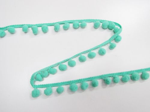 Great value 22mm Pom Pom Trim- Seafoam #T962 available to order online New Zealand