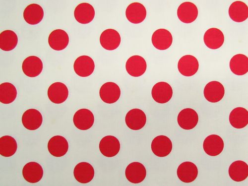 Great value Le Creme- Dots- Red And Cream- C620-80 available to order online New Zealand
