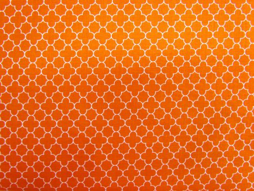 Great value Mini Quatrefoil- Orange- C345-60 available to order online New Zealand