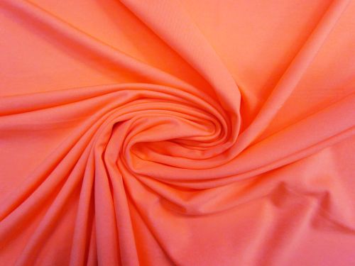 Great value Microlite Matte Spandex- Neon Salmon #13594 available to order online New Zealand