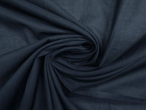 Great value Cotton Voile- Squid Ink Navy #13628 available to order online New Zealand