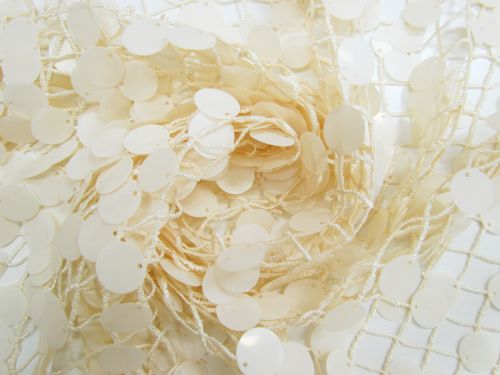 Great value Seashell Shimmer Paillette Sequins On Net #13659 available to order online New Zealand