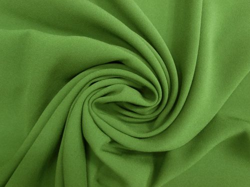 Great value Satin Back Crepe- Asparagus Green #13674 available to order online New Zealand