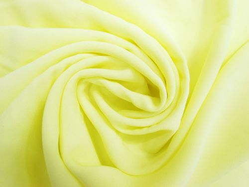 Great value Satin Back Crepe- Pale Yellow #13676 available to order online New Zealand
