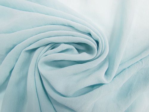 Great value Silk Georgette- Duck Egg Blue #13701 available to order online New Zealand
