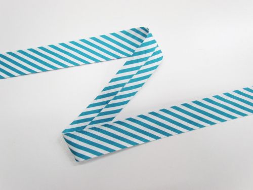 Great value 25mm Cotton Bias Binding- 1/8 Stripe- Summer Bay- DVBB3005 available to order online New Zealand