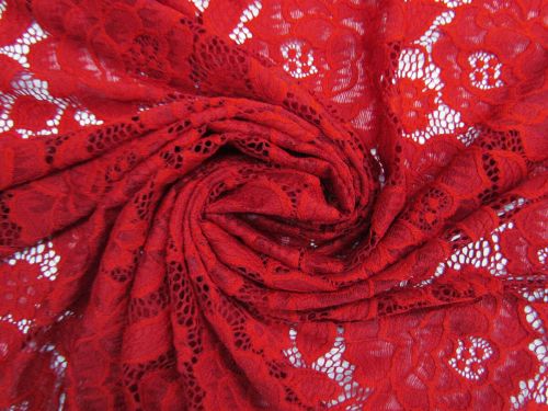 Great value Sophie's Garden Stretch Lace- Red #13777 available to order online New Zealand