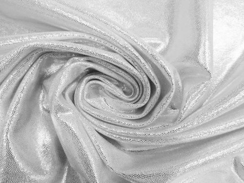 Great value Fog Finish Spandex- Silver/White available to order online New Zealand