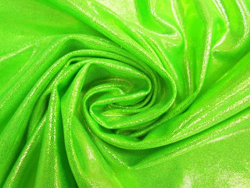 Great value Fog Finish Spandex- Fluro Lime available to order online New Zealand