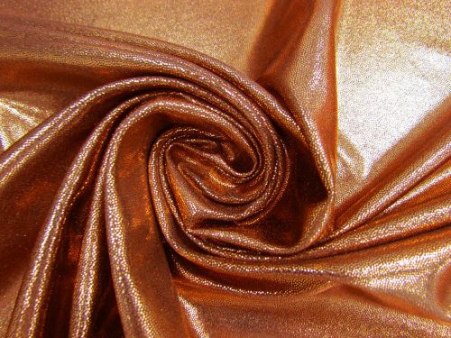 Great value Fog Finish Spandex- Copper available to order online New Zealand