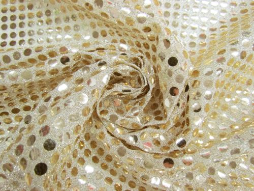 Great value 6mm American Sequins- Light Gold available to order online New Zealand