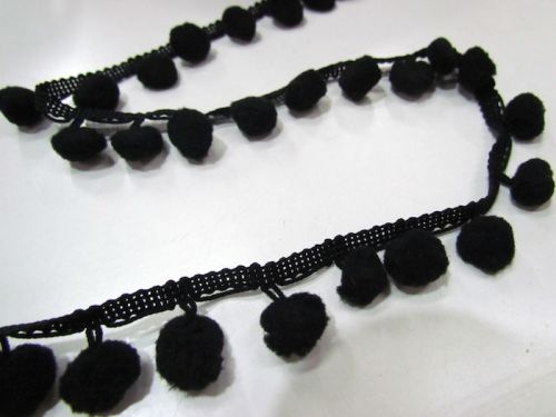 Great value Pom Poms- Black available to order online New Zealand