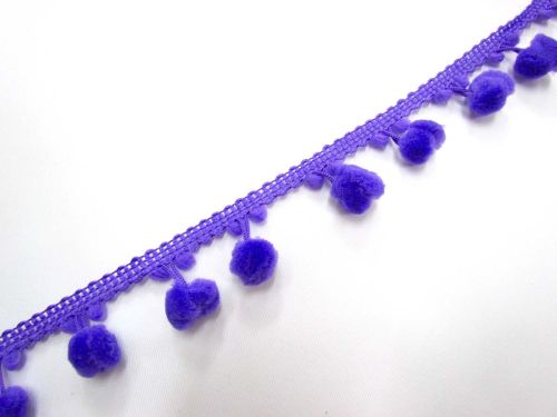 Great value Large Pom Poms- Purple available to order online New Zealand