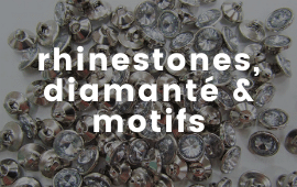 Rhinestones, diamante and motifs
